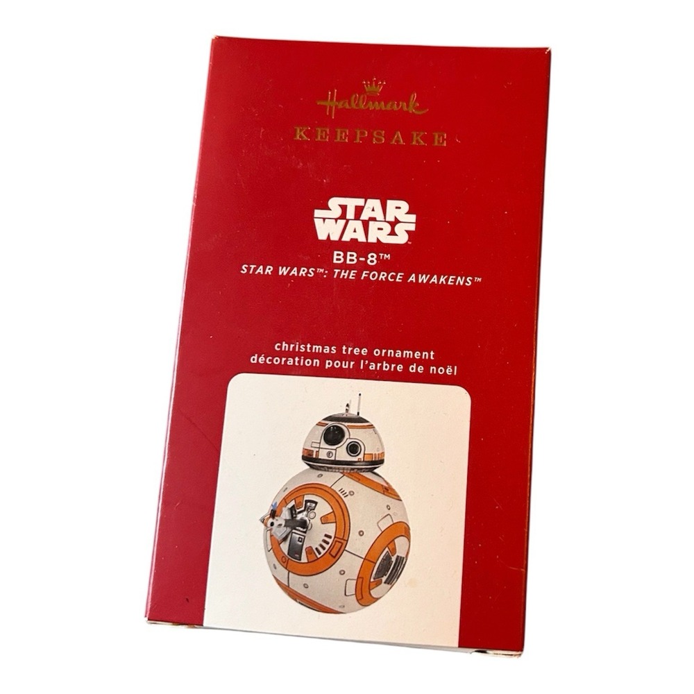 HALLMARK 2020 STAR WARS THE FORCE AWAKENS BB-8 SOUND ORNAMENT